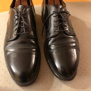 Alden Men's 2161 Straight Tip Blucher Black 7.5C